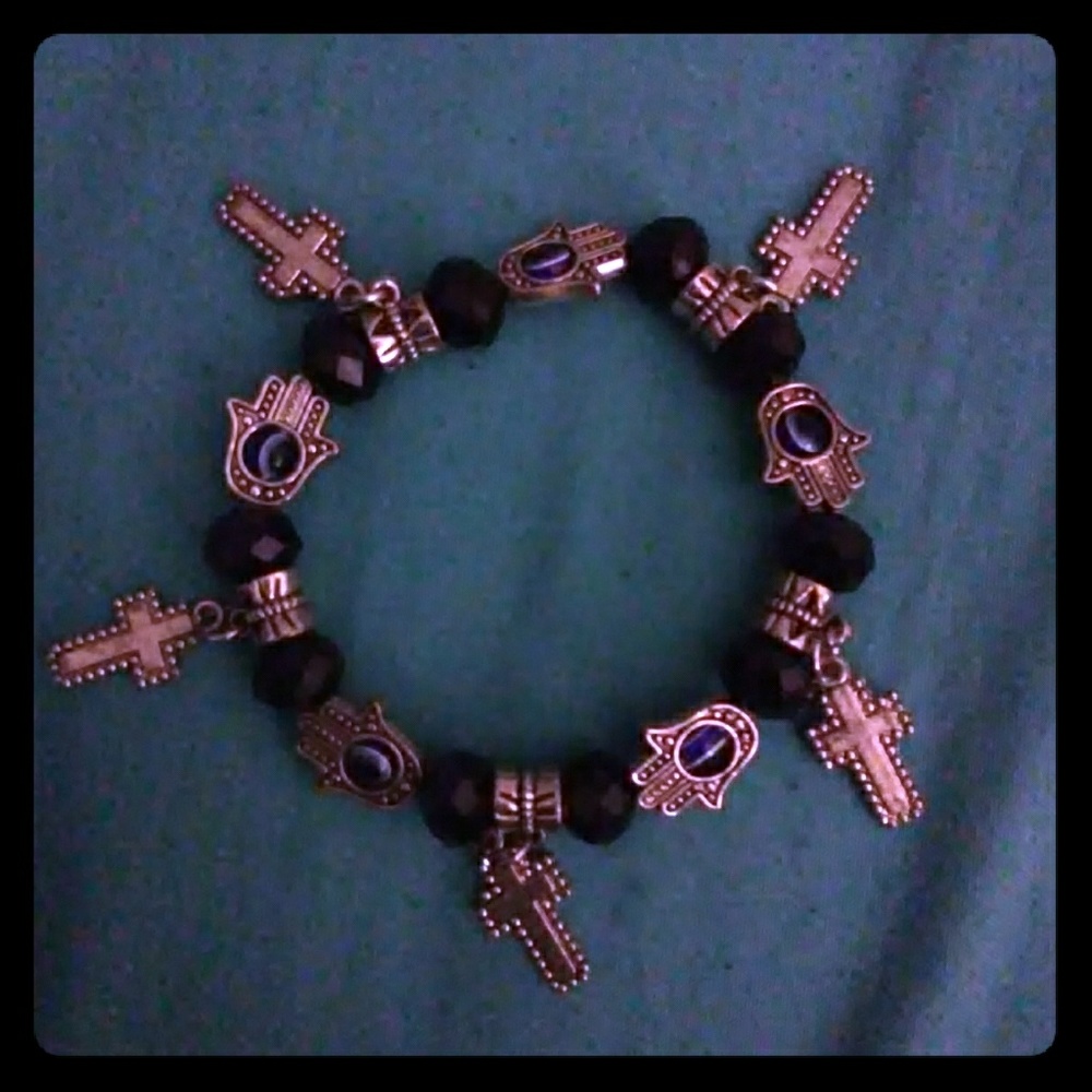 Hindu hamsa bracelet